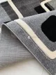 Karizma koczka mintás Szürke Fekete 84 (grey-black) szőnyeg  120x170