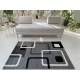 Karizma koczka mintás Szürke Fekete 84 (grey-black) szőnyeg  150x230