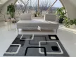 Karizma koczka mintás Szürke Fekete 84 (grey-black) szőnyeg  150x230