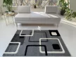 Karizma koczka mintás Szürke Fekete 84 (grey-black) szőnyeg  80x250