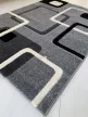 Karizma koczka mintás Szürke Fekete 84 (grey-black) szőnyeg  80x250