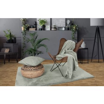 Lunasoft zöld extrán puha, plüss szőnyeg 120x170 cm  