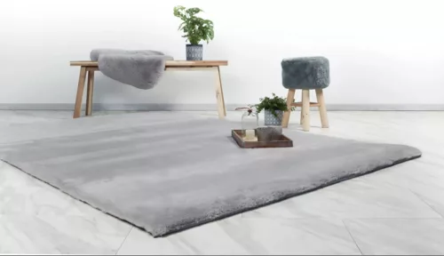 Lunasoft szürke extrán puha, plüss szőnyeg 160x230 cm