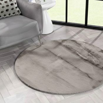   Lunasoft homok színű extrán puha, plüss szőnyeg 67x67 cm  