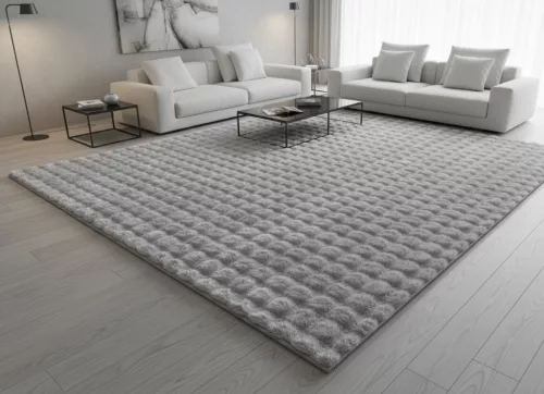 Cube világosszüke modern szőnyeg 60x220 cm