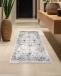 Carpetum szürke színű, színes klasszikus mintás szőnyeg 80x160