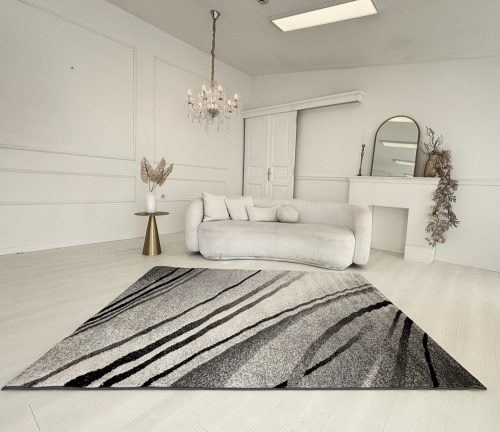 Nora 6030 szürke modern szőnyeg 200x290 cm