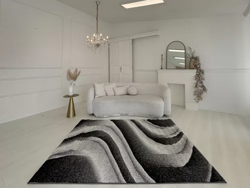 Nora 6031 szürke modern szőnyeg 120x170 cm
