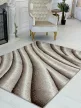 Nora 6033 bézs modern szőnyeg 60x110 cm