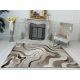 Nora 6036 bézs modern szőnyeg 80 cm-es szett