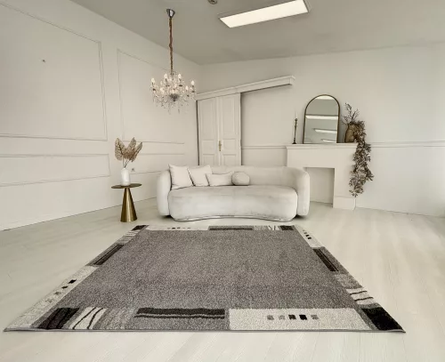 Nora 6037 szürke modern szőnyeg 120x170 cm