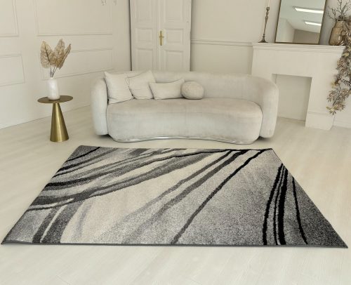 Nora 6038 szürke modern szőnyeg 200x290 cm