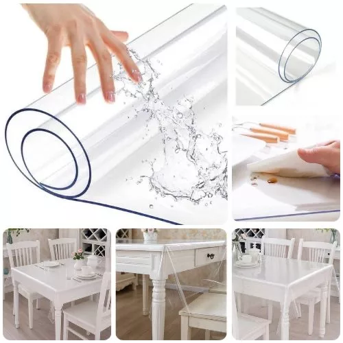 Átlátszó vastag PVC fólia 140 cm széles