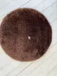 Puffy shaggy kerek szőnyeg  Barna (BROWN)  80x80