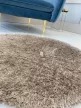 Puffy shaggy kerek szőnyeg  Bézs (BEIGE)  120x120