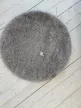 Puffy shaggy kerek szőnyeg  Szürke (Grey)  80x80