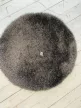 Puffy shaggy kerek szőnyeg  Sötétszürke (Dark grey)  80x80