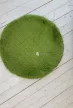 Puffy shaggy kerek szőnyeg  Zöld (Green)  120x120