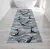 PVC delfin mintás fürdőszobai szőnyeg 65 cm