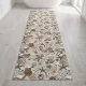 PVC kagyló mintás fürdőszobai szőnyeg 65 cm