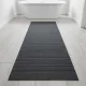 PVC antracit egyszínű fürdőszobai szőnyeg 65 cm
