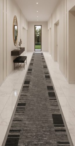 Teba szürke futószőnyeg méterben 100 cm