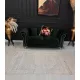 Venus 269 bézs, kék mintás kopott hatású klasszikus szőnyeg 120x170 cm