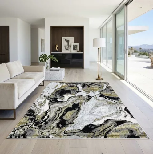 Toscana 258 Black (fekete) 240x330 cm