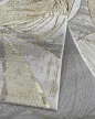 Toscana 1482 arany levélmintás szőnyeg 120x170 cm