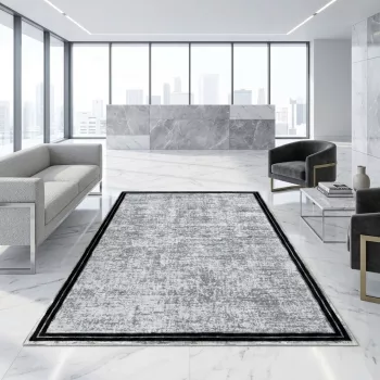 Toscana 352 Szürke, fekete vonallal 120x170 cm