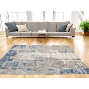 Veston 51273 kék modern szőnyeg 200x290 cm