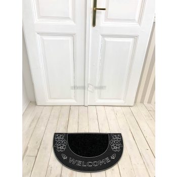 Kültéri Lábtörlő fekete WELCOME 45x70cm