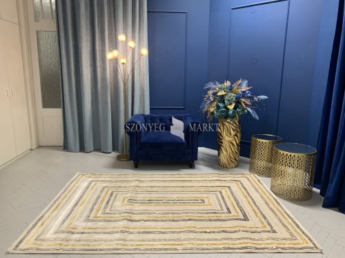 Lavinia szőnyeg 742 arany-krém60x110cm