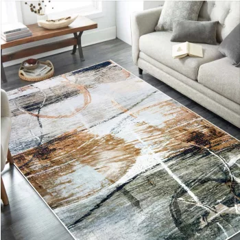 Loomi barna absztrakt modern szőnyeg 160x230 cm