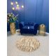 Athena 7473 design kerek szőnyeg (Beige) 100x100