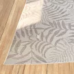 Capri 11185 levél mintás kültéri szőnyeg 120x170 cm