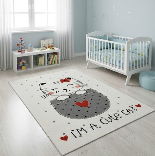 Cicás gyerekszőnyeg 80x120 cm
