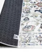 Carpetum bézs alapon színes mintás szőnyeg 100x150
