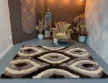 Elvira 3D Shaggy 0625 design szőnyeg (Beige) 60x220