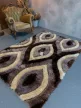 Elvira 3D Shaggy 0625 design szőnyeg (Beige) 60x220