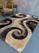Elvira 3D Shaggy 1142 design szőnyeg (Beige) 60x220