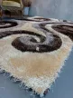 Elvira 3D Shaggy 1142 design szőnyeg (Beige) 60x220