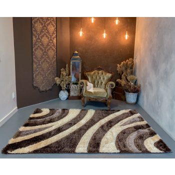 Elvira 3D Shaggy 2771 design szőnyeg (Beige) 120x170