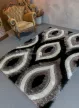 Elvira 3D Shaggy 0625 design szőnyeg (Grey) 60x220