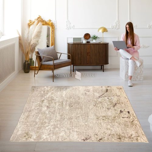 Ester 4298 modern mintájú szőnyeg (Beige) 80x150 cm