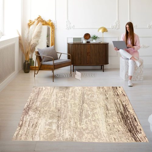 Ester 9376 modern mintájú szőnyeg (Beige) 80x150 cm