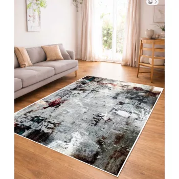 Loomi fekete-szürke modern szőnyeg 160x230 cm