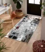 Loomi fekete-szürke modern szőnyeg 80x150 cm