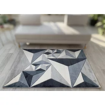 Franco 2396 blue-gray (kék-szürke) szőnyeg 120x170cm