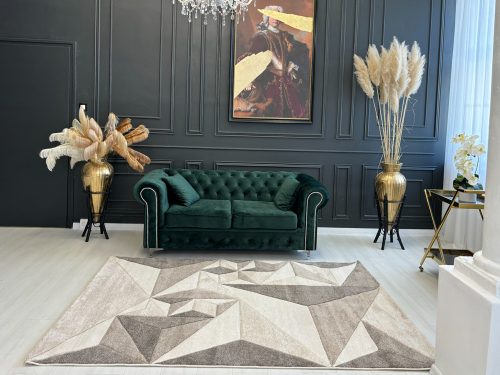 Franco 0101 Barna-Bézs (Brown-Beige) színű szőnyeg 120x170cm